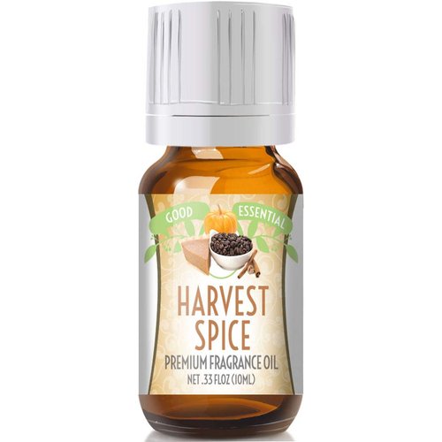 Good Essential – Professional Harvest Spice Fragrance Oil 10 ml for Diffuser, Candles, Soaps, Aromatherapy 0.33 fl oz