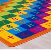 iSavings Kids/Baby Room/Daycare/Classroom/Playroom Area Rug. Math. Numbers Chart. Educational. Fun. Non-Slip Gel Back. Bright Colorful Vibrant Colors (5 Feet X 7 Feet)