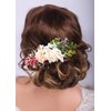 Kercisbeauty Cute Flower Hair Comb Vintage Headpiece for Garden Party Wedding Bridal Headband Girls Party Updo Hair Dress