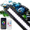 babadeda Full Spectrum Aquarium Light: Fish Tank Light with APP & Remote Timer Control for Aquatic Pet Plants Lovers-11In Extendable Fish Tank Lights for 5-10 Gallon Freshwater Saltwater Aquarium