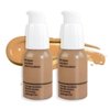 2Pcs Matte Liquid Full Coverage Foundation, Flawless Soft Matte 24HR Oil Control Full Coverage Foundation Makeup for Women, Long-Lasting Waterproof Full Coverage, 04#Warm Sun (04+04, Pack of 2)