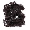 CAISHA by PRETTYSHOP Hairpiece Hair Wrap Heat-resistant Synthetic Fibres Curly Messy Updo Brown Chocolate HW5