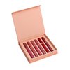 Matte liquid lipstick waterproof all day wear soft smooth application 6 color palette shade set Makeup Set, Matte liquid Long-Lasting Wear Non-Stick Fade resistant (A)