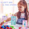 132 Pcs Mermaid Party Favors, Mermaid Birthday Party Favorsfor Kids with Mini Notebooks Pens Slap Bracelets Rings Hairpin Stampers Stickers Bags for Girls Mermaid Birthday Party Decorations Supplies