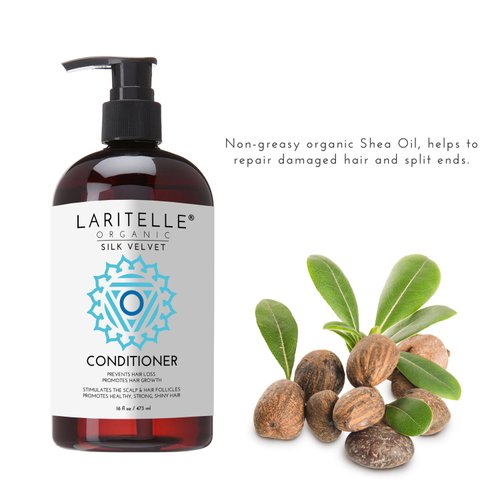 Laritelle Organic Conditioner Silk Velvet 16 oz