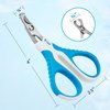 Boshel Cat Nail Clipper - Razor-Sharp & Angled Cat Nail Trimmer, Non-Slip Handels Cat Claw Clippers, Pet Nail Clippers for Small Dog and Cats, Light Weight Cat Clippers for Nails, Cat Nail Clippers