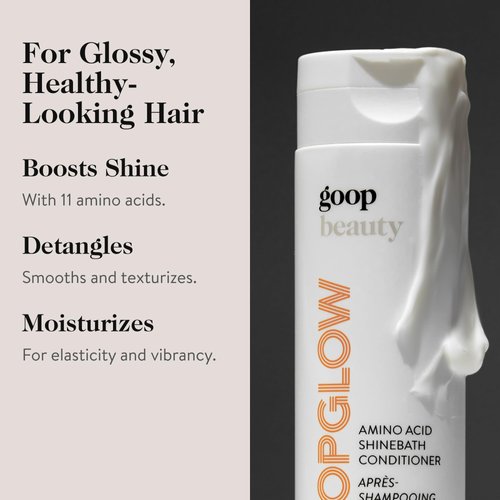 goop Beauty Amino Acid Conditioner | Moisturizer & Detangler for Shiny, Soft Hair | Coconut Oil & Pea Protein | Hydrating Conditioner with Volume Boost | Sulfate-Free