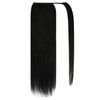 Ve Sunny Ponytail Hair Extensions Black Ponytail Extension Human Hair Jet Black Wrap Around Ponytail Hair Extensions Human Hair Black Human Hair Ponytail Short Hair Ponytail 14inch 80G