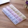 INVODA Pill Case 7 Day Weekly Pill Box with Medication Reminder Pill Organizer - Morning Noon Evening Daily 21 Detachable Compartments (3x7)
