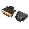 DTech DVI Male to HDMI Female Adapter Bi-Directional DVI-D Port Converter