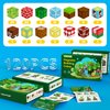 120Pcs Magnetic Blocks - Build Mine Magnet World Set, 1" Magnetic Cubes, STEM Sensory Montessori Building Toys Valentines Christmas Birthday Gifts for Boys & Girls Age 3 4 5 6 7 8-13 Years Old