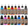 16PCS Tattoo Ink Color Set, Solong Tattoo Ink 1oz (30ml) Pigment Kit for Tattoo Kit Tattoo Ink Set TI302S-30-16