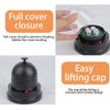 Gikfun Automatic Lucky Dice Roller Cup Set with 5 Dices for Christmas Party Games EK1883