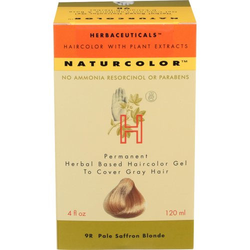 naturcolor Haircolor - Pale Saffron Blonde Hair Dye, 4 Fl Oz (9R)