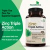 Futurebiotics Zinc Triple Action 30mg Key Nutrient Blend Immune Support Zinc Supplement with Zinc Acetate, Picolinate & Orotate - Immune, Antioxidant & Skin Health Support - 150 Vegetarian Capsules