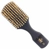 Kent OE1 Boar Bristle Club Brush, Travel Size Natural Boar Bristle Hair Brush for Men Wave Brush for Hair and Beard, Ebony Wood Finest Mens Kent Brush