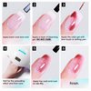 Gellen Blooming Gel - 18ml Clear Blooming Nail Polish Soak Off UV Gel for Spreading Marble Effect,Nail Art Gel Christmas DIY Salon Manicure Design Home