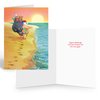 Stonehouse Collection Beach Christmas Card Variety Pack - 18 Cards & Envelopes - 6 Designs, 3 Cards Per Design - Holiday Sunsets - Tropical Christmas Cards