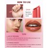 Hydrating Shimmer Lipstick,Moisturizing Jelly Lip Gloss,High Shine Dew Tinted Lipstick,Long Lasting Waterproof Tint Lip Balm Plumping Lip Stain,Non Sticky Glossy Butter Blam, Makeup Gift for Women-07#