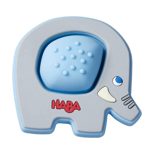 HABA Popping Elephant Silicone Baby Fidgeting and Teething Toy