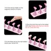 LADYING 2 Sets Nail Painting Practice Stand Acrylic Fake Nail Art Holder For Press Ons Magnetic Nail Display Design Tools Kit Accessories For Home DIY Beginner Salon Supplies（Gradient Pink）