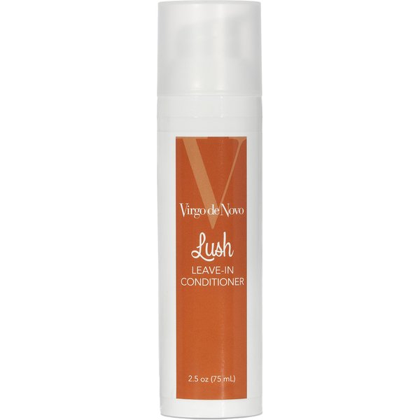 Virgo de Novo Professional Haircare Lush Intensive Moisturizing Leave In Conditioner, Restoring Softness & Smoothness, For Damaged, Dry, Color Treated Hair, Low pH Acidic Formula, Vegan