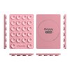 Casely Grippy | Silicone Suction Phone Mount Compatible with MagSafe Pink