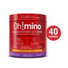 Oh!mino Amino Acid Energy Blend - Sugar-and-Stimulant-Free, Pre-Post Workout Powder, BCAA Amino Acids, Workout Recovery Drink, Muscle Synthesis Activator, Berry Blast, 280 g, 40 Servings