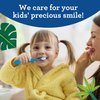 GuruNanda Butter on Gums Toddler Toothbrush (2 Pack) - Multi-Color Kids Toothbrush with Extra Soft Bristles, Tongue Cleaner & 2 Minutes Sand Timer - Dentist Recommended for Gentle Oral Care - Ages 2+