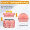 PIQUEBAR 8 Ounce Kids Thermo For Hot Food Vacuum Soup Thermo Insulted Food Jar, Lunch Container Food Thermo for School, Travel, Stainless Steel(Pink Flamingos)