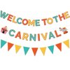 Welcome To The Carnival Banner, Carnival Decorations, Carnival Banner, Carnival Theme Party Decorations, Carnival Games Decor, Circus Theme Party Decorations