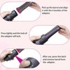 Hair Curling Barrel Volumizing Brush Attachments with Adaptor for Dyson Hair Dryer Converting to Hair Styler, for Dyson for Airwrap Styler