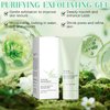 Purifying Exfoliating Gel, Exfoliating Scrub, Purifying Exfoliating Gel Moisturizing Cleanses Skin Give, Exfoliating Gel, Body Exfoliating Scrub Gel and Deep Cleansing Face (2 PCS)