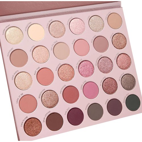 Colourpop Eyeshadow Palette Smoke N Roses Mega Matte Shimmery Metallic