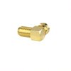 VCE 5-Pack 90 Degree Coaxial Connector, Right Angle F-Type RG6 Male to Female Adapter Gold Plated