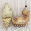 Dinosaur Birthday Balloons Nude Dino Baby Shower Balloon 35 Inch Dinosaur Girl Boys Foil Balloons Kids Dinosaur Party Decorations Supplies 2 Pcs