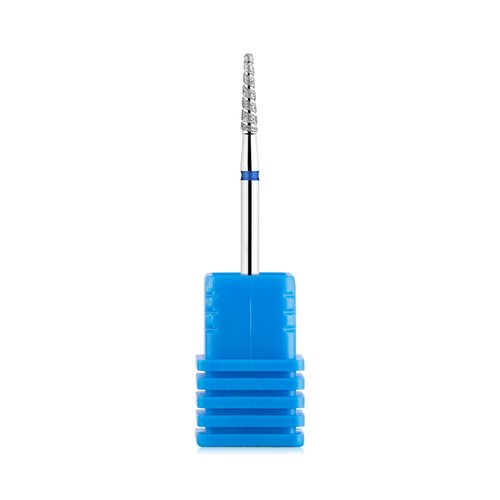 NMKL38 Tornado Flame Diamond Nail Drill Bit 3/32" Manicure Cutters Rotary Burr Drill Accessories Spiral Nail Mills Tool (C-M)