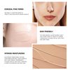 Ownest 2 Pcs Mushroom Head Air Cushion BB Cream, Concealer Lasting Nude Makeup Moisturizing Pigment CC Liquid Foundation, Even Skin Tone Makeup Base Primer-Buff Beige