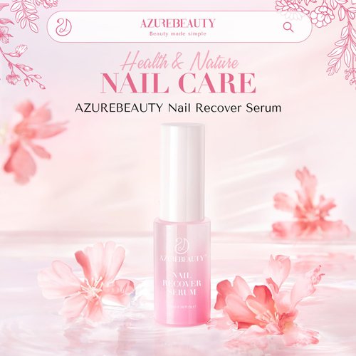 AZUREBEAUTY Nail Strengthener and Growth Building Nail Recover Serum, Repair Nail Growth Treatment for Thin and Damaged Nails