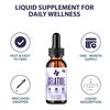 BLUE VIBE Gelatide Liquid Drops, Gela Tide Advanced Maximum Strength Overall Health & Wellness Support Supplement, Gelatide Premium Daily Health and Overall Energy Formula (3 Pack - 6oz / 180ml)