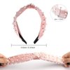 Jaciya Headbands for Women 6 Pack Pearl Headbands Velvet Headbands for Women Pearl Headbands for Women Turban Headbands for Women Womens Headbands Diademas Para Mujer