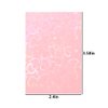 50pcs Laser Flashing Heart Kpop Photocard Sleeves 61x91mm Holographic Clear Card Sleeves Pink Card Protector Transparent Trading Card Sleeve Perfect Fit Sleeves Baseball Cards Photocard Photo