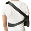 Arm Sling Shoulder Immobilizer with Adjustable Split Strap, Lightweight Breathable Wrist Elbow Support for Dislocation, Fracture, Sprains & Broken Arm, Fits Both Adults and Youths