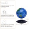 Floating Globe Lamp,6" World Geographic Globes Anti Gravity 360 Rotating World Map with LED Light Magnetic Levitating Globe Home Office Desk Decor Creative Birthday Gifts