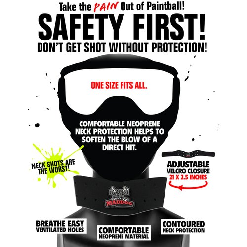 Maddog® Paintball & Airsoft Neck Protector