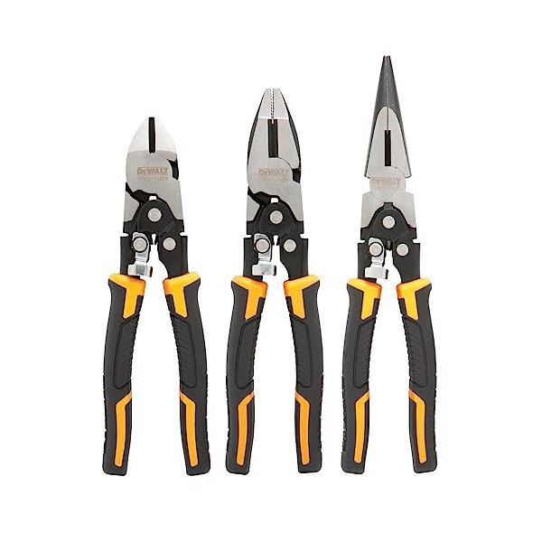 DEWALT Pliers Set, Compound action, 3-Pack (DWHT70485)