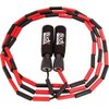 BodySport ZZR184 Beaded Jump Rope - Expand Your Workout Routine - Foam Handles for Firm Grip - 9 Ft. Rope