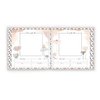 Lucy Darling Linen Covered Luxury Baby Memory Book - First Year Journal Album Photo Book To Capture Precious Memories - Keepsake Pregnancy Baby Record Book For Girl (Wildflower Meadow)