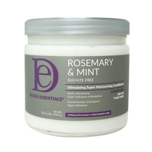 Design Essentials Rosemary & Mint Stimulating Super Moisturizing Conditioner, 32 Ounce Container