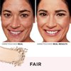 IT Cosmetics CC+ Airbrush Perfecting Powder Foundation - Buildable Full Coverage Of Pores & Dark Spots - Hydrating Face Makeup with Hydrolyzed Collagen & Niacinamide - Fair - 0.33 Oz